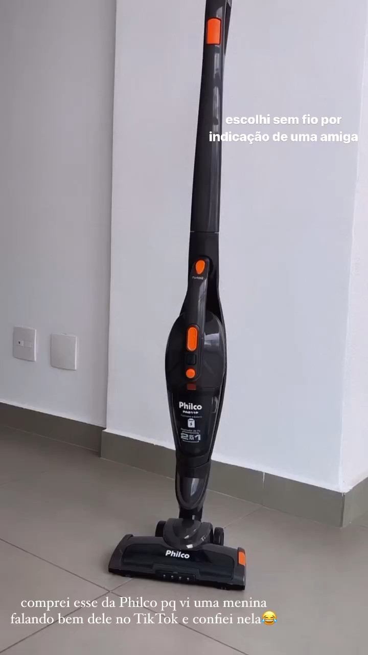 Mais uma dica de dona de casa 🫶🏻 escolhi o aspirador de pó sem fio da Philco!

#LTKhome #LTKbrasil