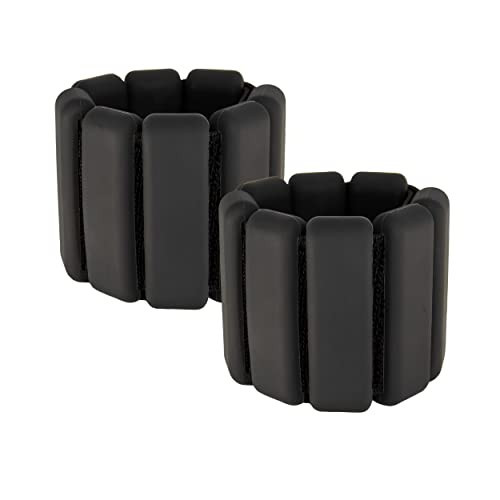 Holy fire Ankle Weights for Women Adjustable, Wrist Weights for Yoga, Pilates, Aerobics,Pool exercise, pack of 2, 2Lbs(1lb each) (Black(1lb each)) | Amazon (US)