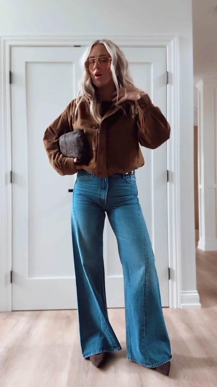 Midwest fall but make it western! 
Bubble jackets & flare denim = falls hottest trends 🔥🤎
Jacket: small
Jeans: 27

Belt. Bubble jacket. Flare denim. Fall style. Fall outfits. Suede. Leopard bag. 

#LTKSaleAlert #LTKSeasonal #LTKStyleTip