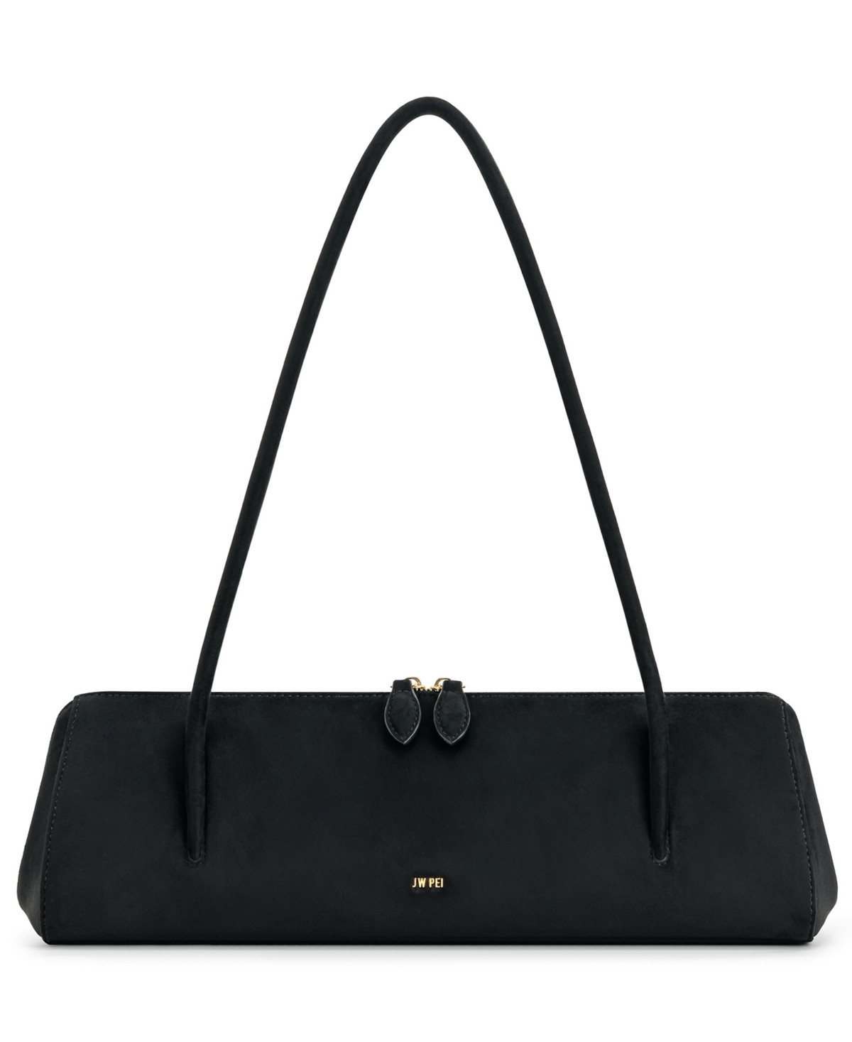 Nova Baguette Style Shoulder Bag - Brown - Black | Macy's