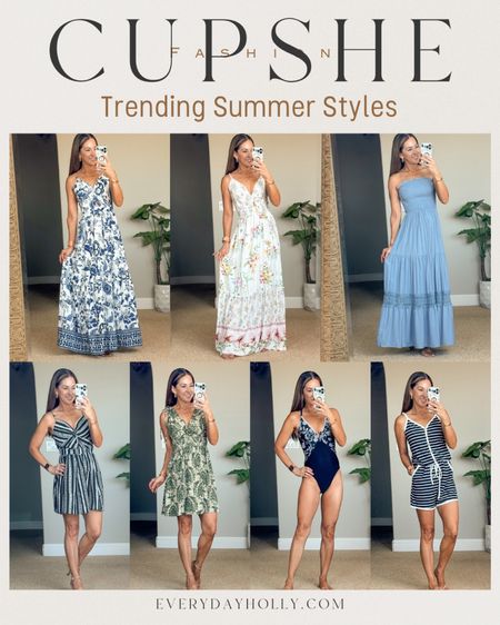 Summer Outfit Ideas. Petite, friendly dresses, romper, swimsuit.

Use code HOLLYS15 for 15% off orders $65+ or HOLLYS20 for 20% off orders $109+

I am wearing size XS in all styles - TTS! 

Resort wear  resort style  summer vacation  vacation outfit  vacation look  beach look  dinner outfit  maxi dress  mini dress  white dress  floral dress  EverydayHolly



#LTKSaleAlert #LTKSeasonal #LTKOver40
