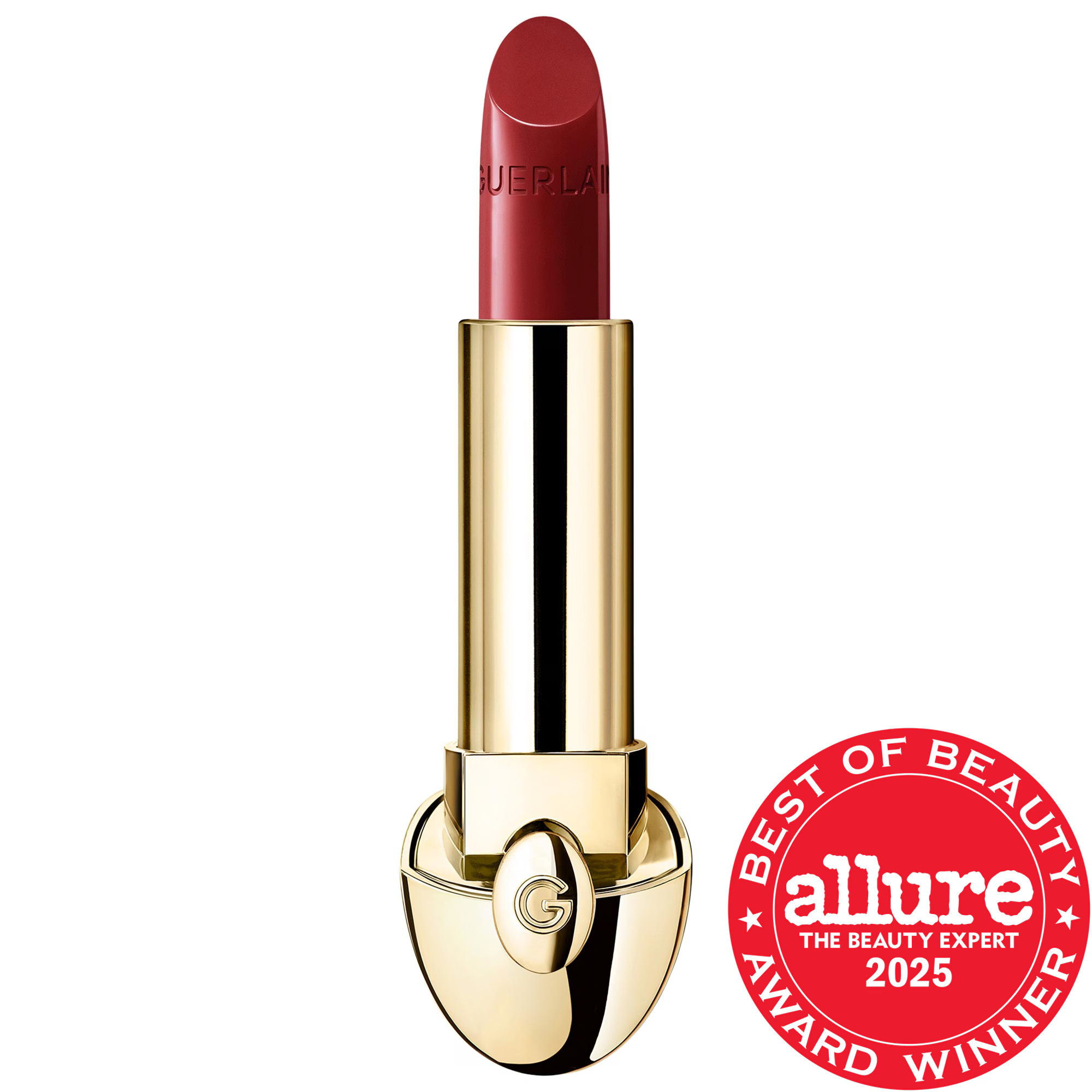 GUERLAIN Rouge G Customizable Satin & Velvet Matte Lipstick 968 Le Lie De Vin 0.1 oz/3.5 g | Sephora (US)