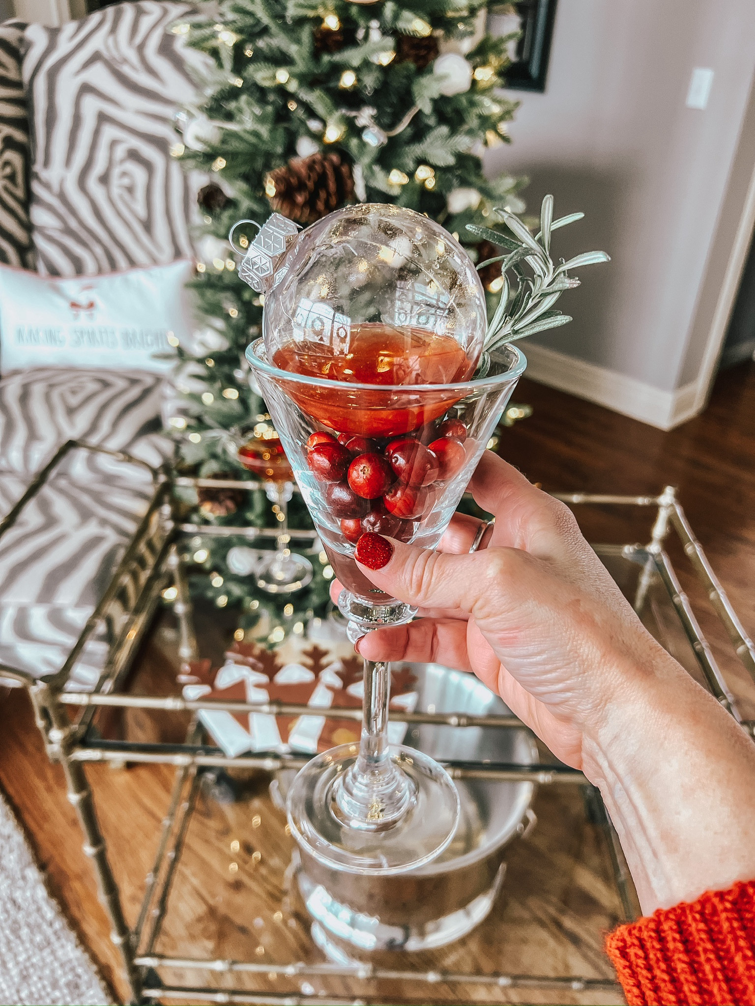 Fun festive DIY bar cart for NYE!! Perfect for entertaining!!  Perfect hosting opportunity for any #CrazyBusyMama 

#LTKover40 #LTKhome #LTKHoliday