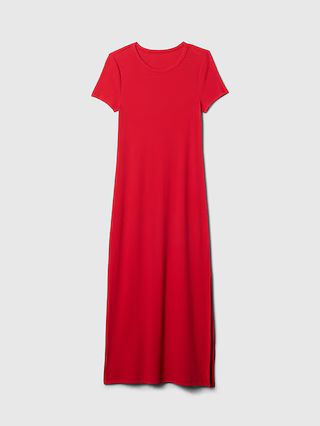 Modern Rib Maxi T-Shirt Dress | Gap (US)