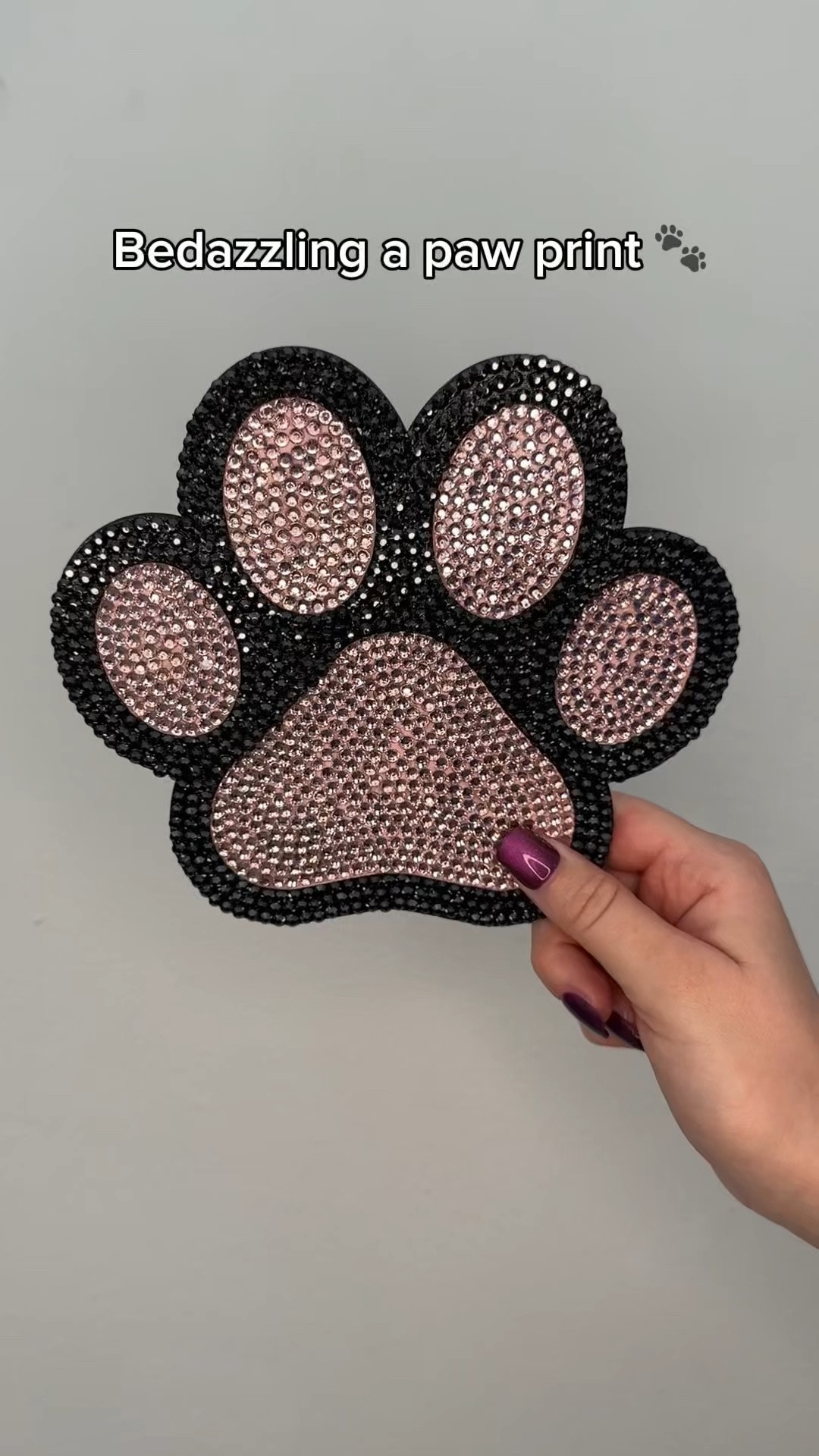 Bedazzling a pink paw print 🐾✨

#LTKgrwm #LTKootd #LTKdayinmylife