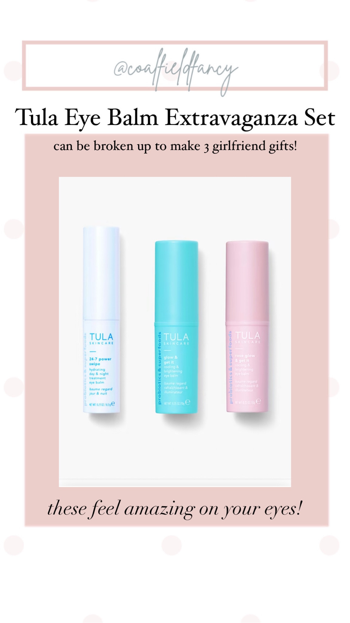 Eye Balm Giftset 

#LTKHoliday #LTKbeauty #LTKGiftGuide