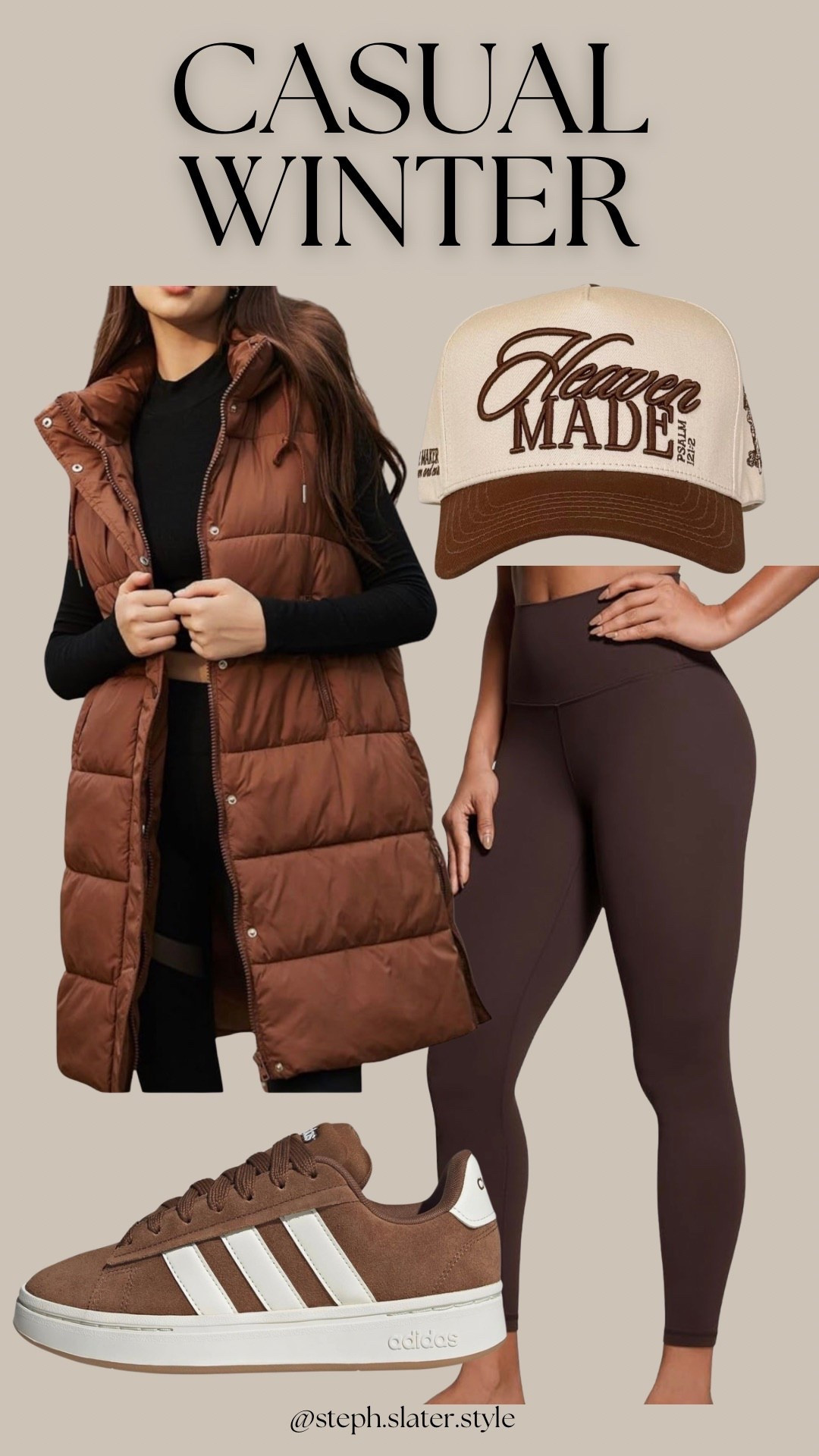 Obsessed with this casual outfit idea. Loving the brown! 

#LTKootd #LTKSeasonal