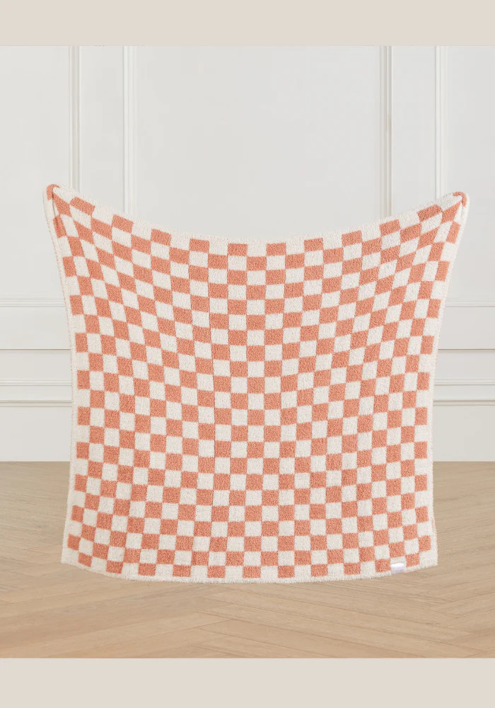 Checkered Receiving Buttery Blanket | The Styled Collection