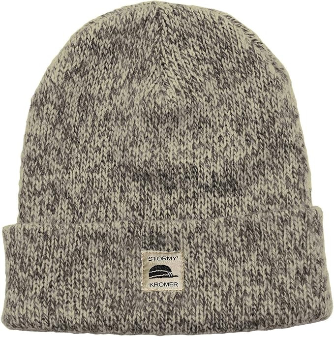 Stormy Kromer The SK Watch Cap - Fold-Up Brim Cold Weather Thermal Beanie Charcoal | Amazon (US)