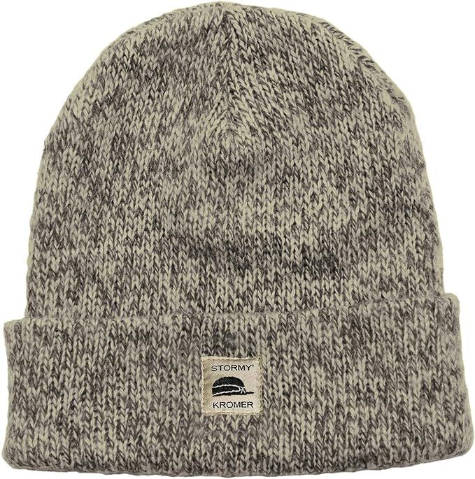 Stormy Kromer The SK Watch Cap - Fold-Up Brim Cold Weather Thermal Beanie Charcoal | Amazon (US)
