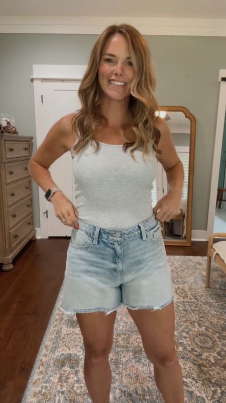 ☀️Check out these cute SUMMER finds from @Walmart! I am obsessed with these shorts & I got the tank top in 3 different colors! I’m a casual girly so these are the types of outfits I live in during the summer! #WalmartPartner 
@walmartfashion

🛒Comment “links” and I’ll DM you the links to this outfit!

Outfit sizes:
Shorts - size 8 (size up once)
Ribbed tanks - I’m wearing an XS in the gray and red tanks & a medium in the pink tank. I like these more fitted so I suggest sizing down
Sandals - size 8 tts

#Walmart #WalmartFashion #WalmartFinds #WalmartOutfit #momoutfit #casualoutfit #summeroutfit #summerfinds #casualstyle 

#LTKStyleTip #LTKVideo #LTKShoeCrush