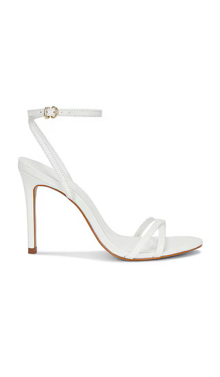 Jypsey Sandal in White Leather | Revolve Clothing (Global)