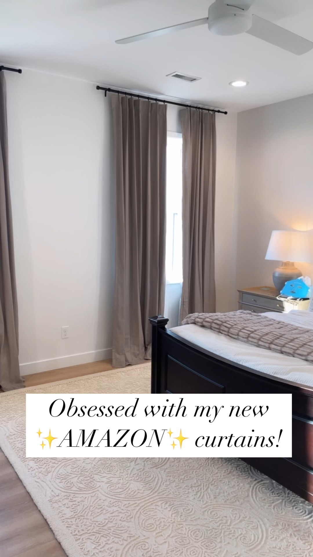 These extra tall pinch pleat curtains for my bedroom from Amazon are nothing short of spectacular! 

#LTKHome #LTKFindsUnder100 #LTKStyleTip