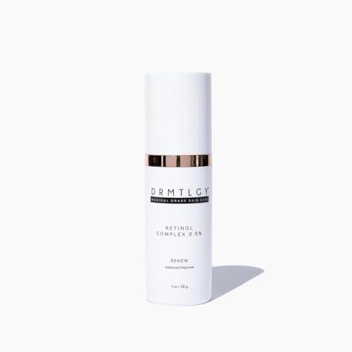 DRMTLGY 0.5% Retinol Serum for Face - Anti Wrinkle with Vitamin C and Vitamin E - Retin A Anti Aging Serum - Made in the USA 0.5% Resurfacing | Amazon (US)