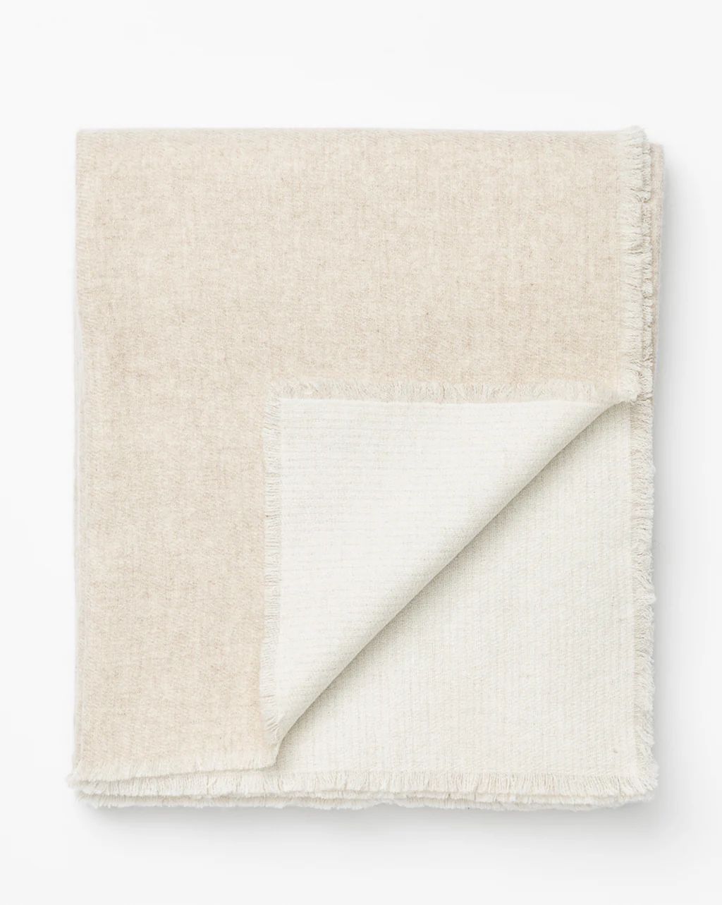 Two Tone Cashmere Throw | McGee & Co.