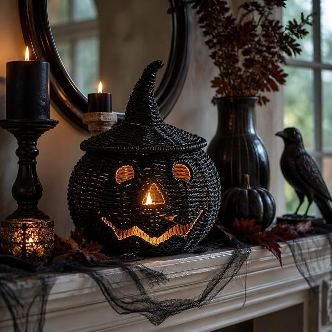 Amazon Halloween decor is seriously so fun this year 👻🎃 I found everything for a full spooky porch refresh — cute ghosts, stacked pumpkins, glowing jack-o’-lanterns, skeletons, creepy spiders, flying bats, witchy accents and more. I love mixing the scarier pieces with classic fall pumpkins so the porch still feels cute and welcoming during the day but extra spooky once the sun goes down. Such easy finds for creating that festive Halloween house everyone notices while trick-or-treating!

#AmazonHalloween #AmazonFinds #HalloweenDecor #HalloweenPorch #PorchDecor #OutdoorHalloweenDecor #GhostDecor #PumpkinDecor #SkeletonDecor #JackOLantern #SpiderDecor #BatDecor #WitchDecor #HalloweenHome #SpookySeason #HalloweenInspo #FallPorch #FrontPorchDecor #Halloween2026 #AmazonHome 

 #LTKSeasonal #LTKHome #LTKSaleAlert