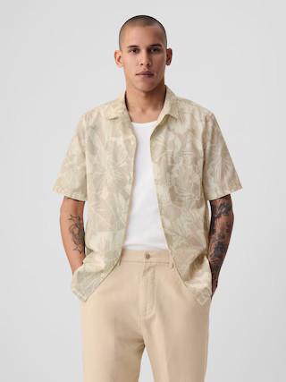 Linen-Cotton Shirt | Gap (US)
