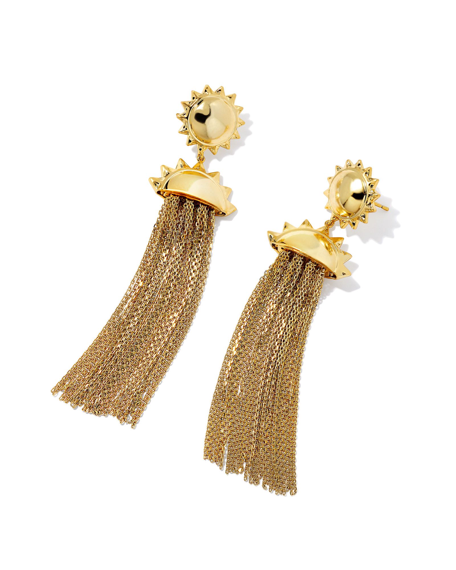 Sienna Sun Statement Earrings in Gold | Kendra Scott