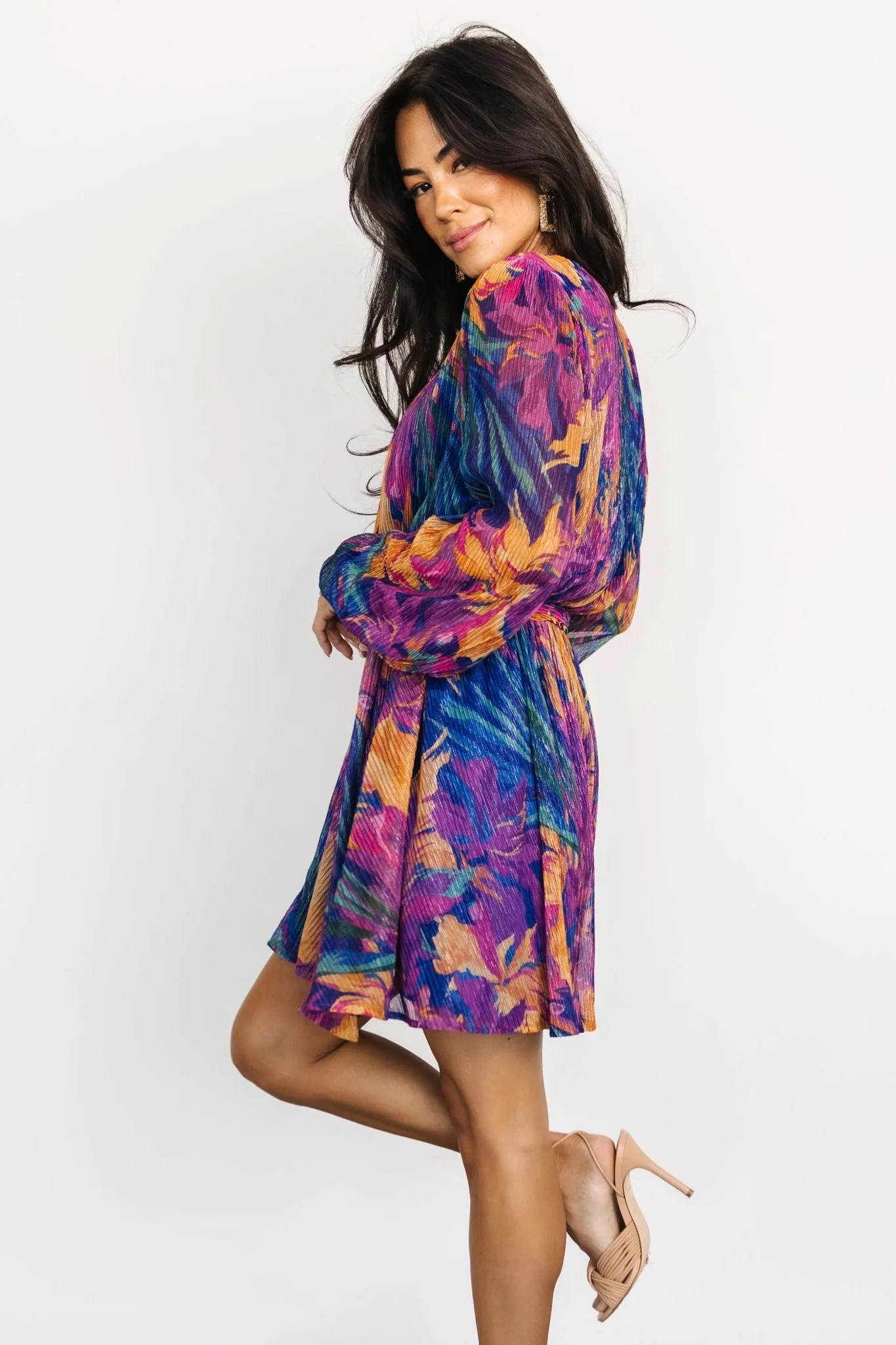 Rev Mini Dress | Blue Multi | Baltic Born