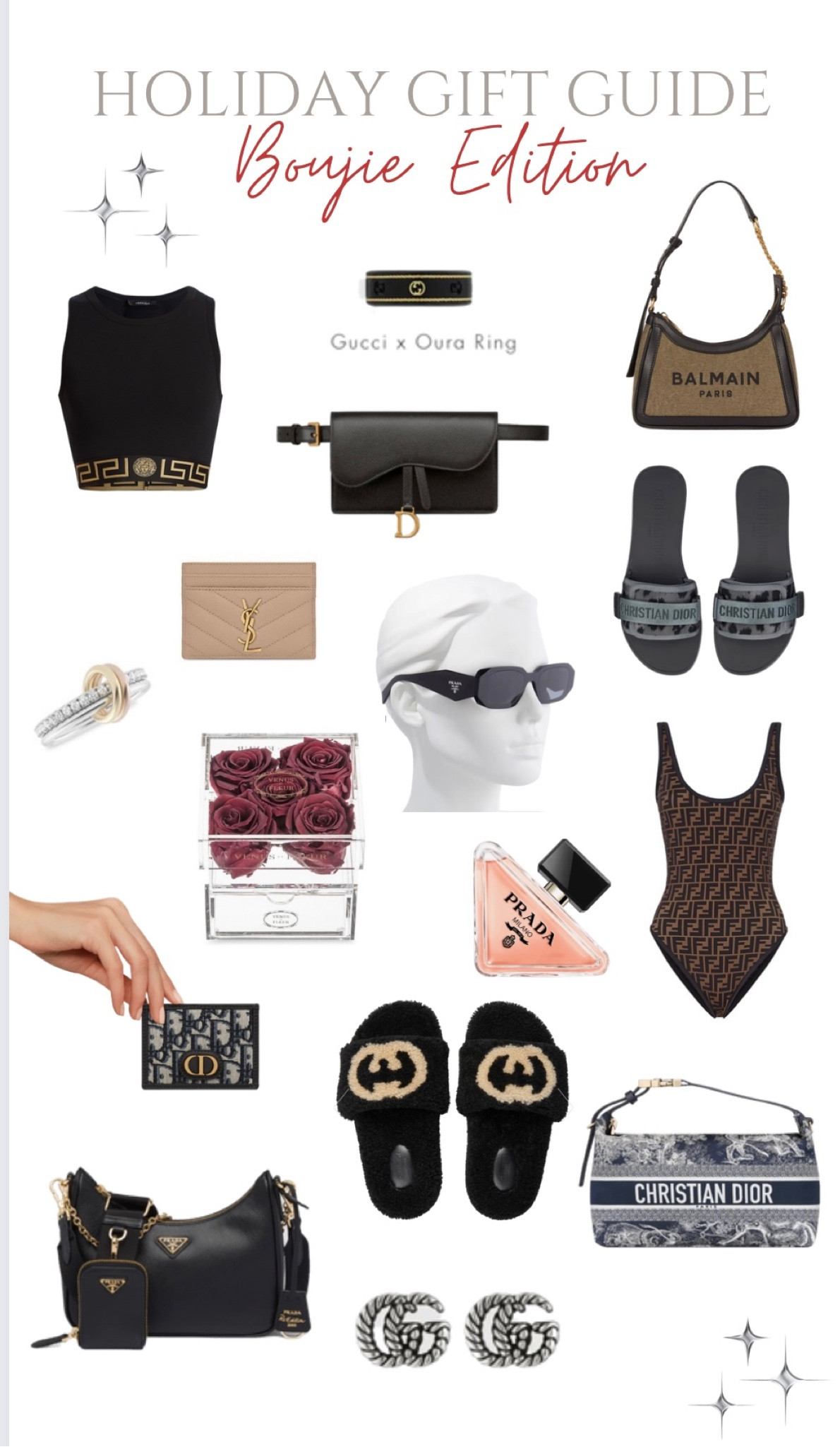 Holiday Gift Guide 😎 Boujie Edition

#LTKGiftGuide #LTKitbag #LTKHoliday
