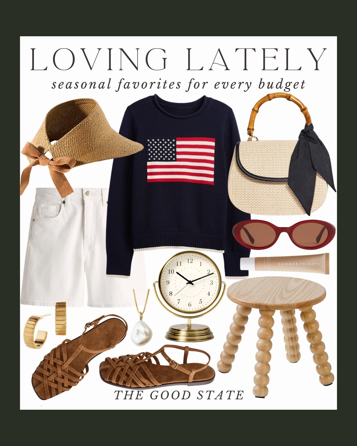 This collection is for all the girlies living their best life as the summertime sunshine warms their face and the sea breeze blows through their hair. This is for the ones dreaming of evening strolls on Nantucket’s cobblestone roads and endless hydrangeas all around. For the ladies who love all things gingham, a lightweight sweater and all the classic stripes. For the ones who enjoy sailing in Newport, a picnic on the Cape Cod seashore and happy hour in Martha’s Vineyard. This collection is for you🦞 ⚓️ 🧺 Ootd, outfit idea, style tip, classic style, timeless style striped sweater, quince, J.Crew, J.Crew, factory, target, target fashion, target style, Walmart, Anthropologie, Anthro, Madewell, white dress, spring dress, summer dress, spring fashion, summer fashion, vacation, outfit, Memorial Day sale, Memorial Day, outfit, Fourth of July, outfit, red, white, and blue outfit, gingham dress, quilt dress, organic skin, care, pearl, jewelry, Abercrombie, and Fitch, Tuckernuck, Madewell, H&M, Amazon, Amazon style, farmers market outfit, sissy light hat, dolce vita, women’s shoes, raffia bags, wedding guest dress, summer dress, wedding guest, Lauren England, the good state, American flag sweater, Fourth of July outfit, 4th of July outfit, Independence Day

#LTKStyleTip #LTKSaleAlert #LTKFindsUnder50