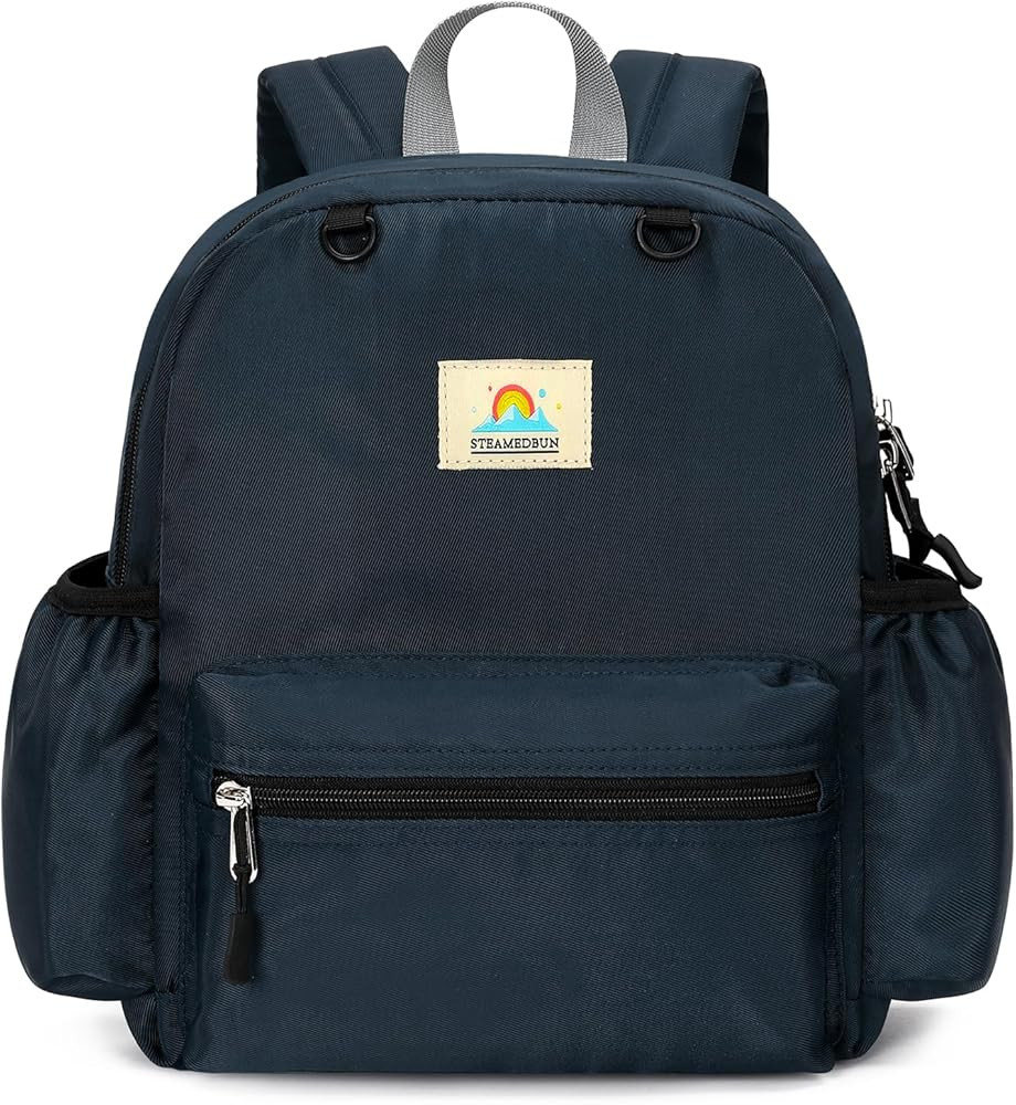 STEAMEDBUN Toddler Backpack for Boys 2-4: Preschool Kindergarten Backpack - 12 inch Daycare Backp... | Amazon (US)