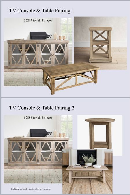 Living room furniture pairings - client project 

#LTKhome