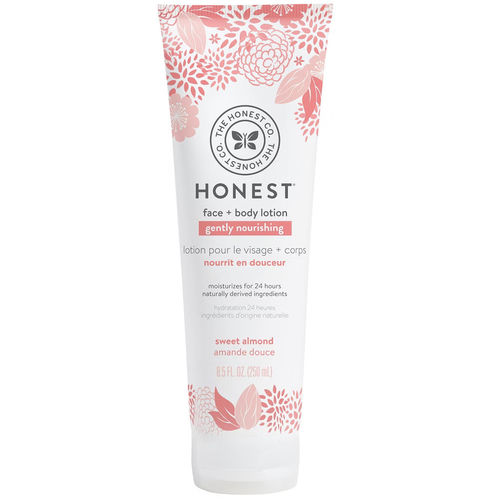 The Honest Company Gently Nourishing Face & Body Lotion Sweet Almond - 8.5 fl oz | Target