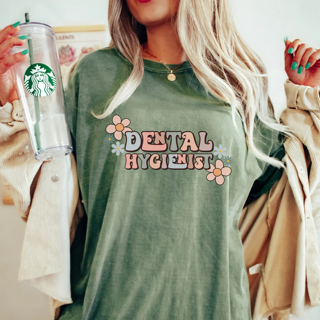 Dental Hygienist T-Shirt, Dental Crewneck, Dental Appreciation, | Etsy (US)