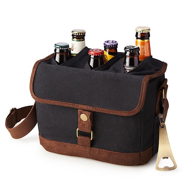 Beer Caddy with Bottle Opener | UncommonGoods