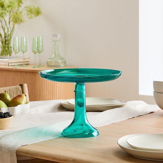 Cake Stand Emerald Green | West Elm (US)