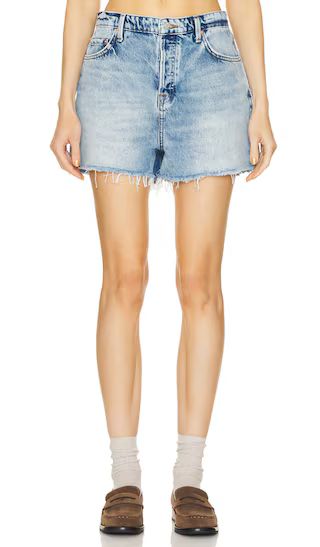 Kady Low Rise Relaxed Boyfriend Short in Rosarito | Revolve Clothing (Global)