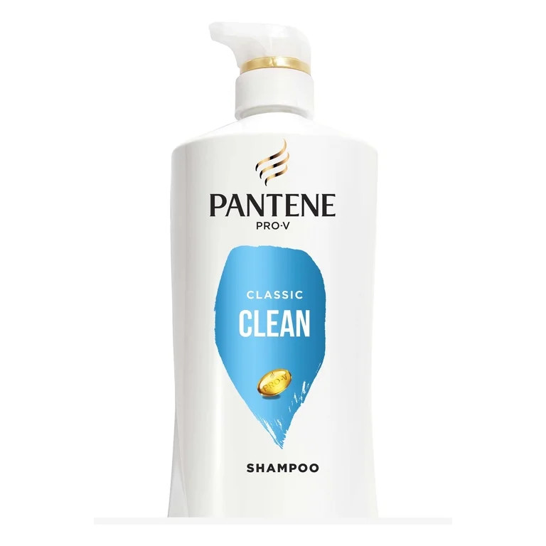 Pantene Pro-V Shampoo, Classic Clean, All Hair Types, 27.7 fl oz | Walmart (US)