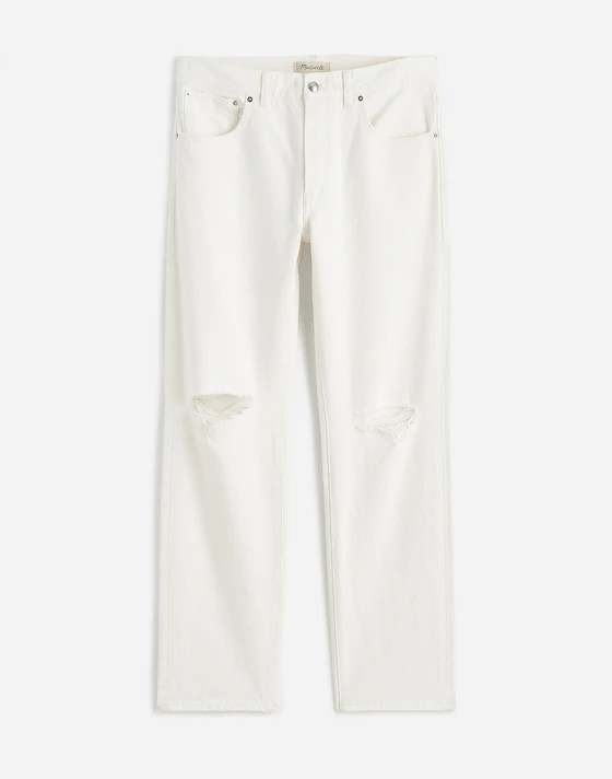 The Dean Easy Straight Crop Jean | Madewell