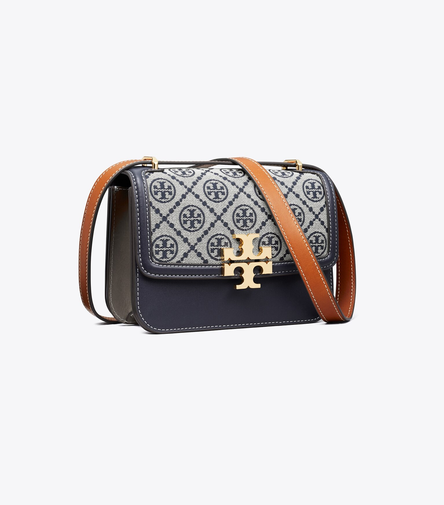T MONOGRAM SMALL ELEANOR BAG | Tory Burch (US)