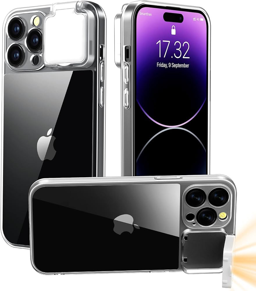 YOULAI Selfie Light for iPhone 14 Pro Max Case Light Up Flash Lighting Selfie Case Rechargeable L... | Amazon (US)