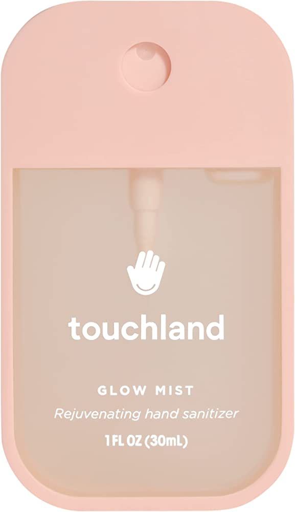 Touchland Glow Mist Rejuvenating Hand Sanitizer | Rosewater scented | 500-Sprays each, 1FL OZ (Se... | Amazon (US)