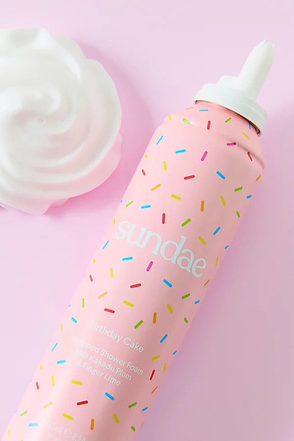 Sundae Whipped Shower Foam Body Wash in Birthday Cake at Urban Outfitters | Urban Outfitters (US and RoW)