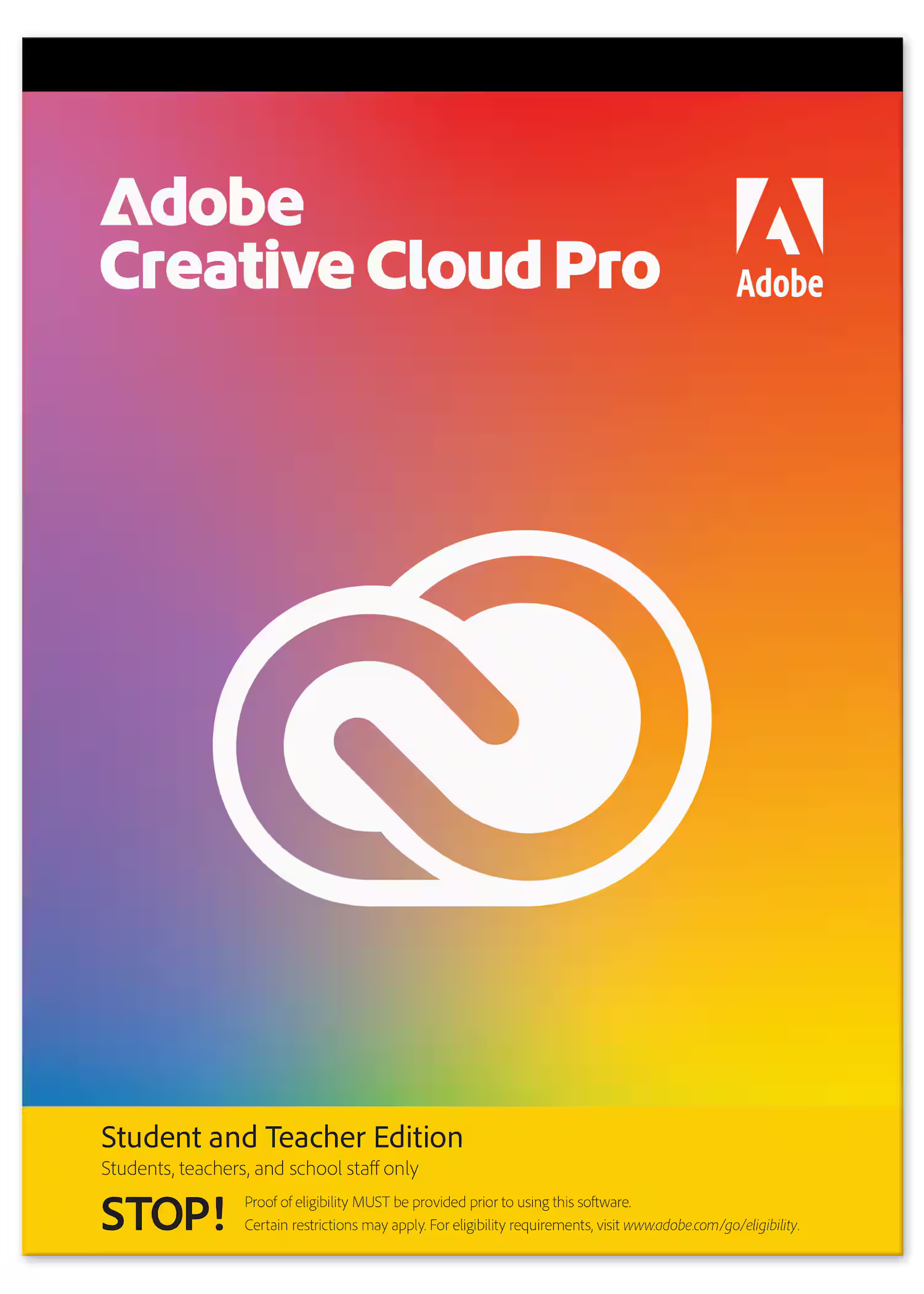 Adobe - Creative Cloud Pro Student and Teacher Edition (1-Year Subscription) - Mac OS, Windows | Best Buy U.S.