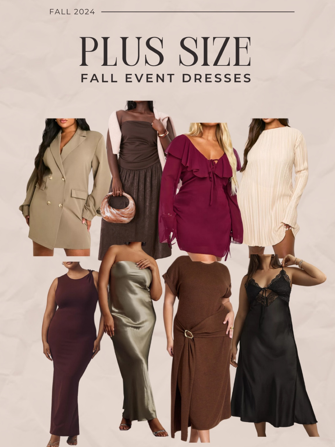 Plus size & midsize fall event dresses!

#LTKwedding #LTKplussize #LTKautumn