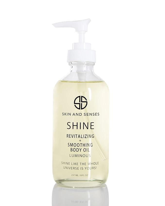Shine Revitalizing & Smoothing Body Oil Luminous –100% Natural, plant-based ingredients Loaded ... | Amazon (US)