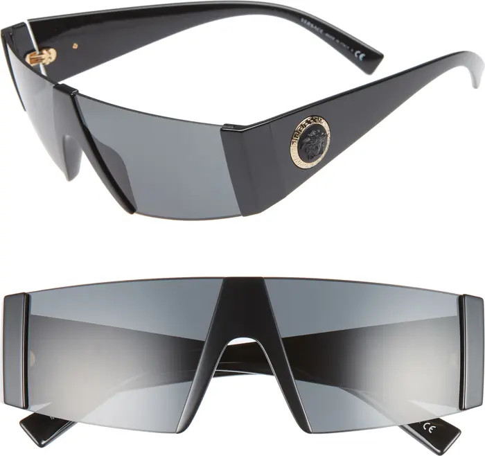 Versace Medusa 56mm Shield Sunglasses | Nordstromrack | Nordstrom Rack