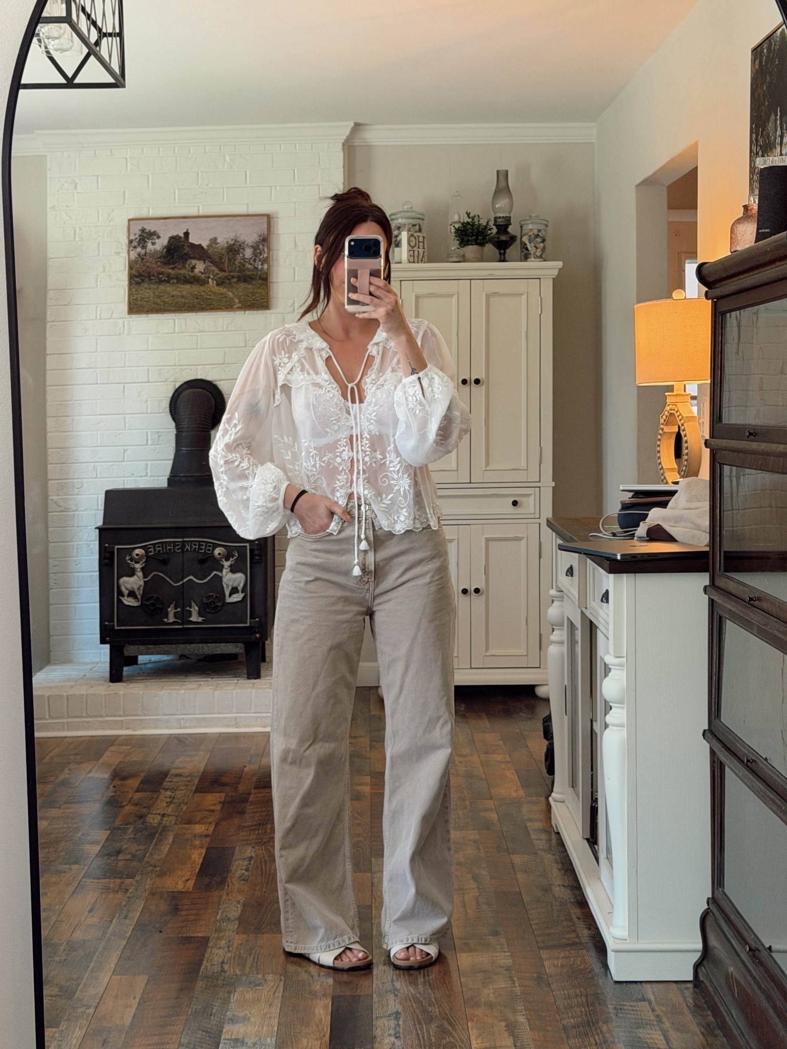 Wearing 27” bottoms and small top 

#LTKootd #LTKFestival