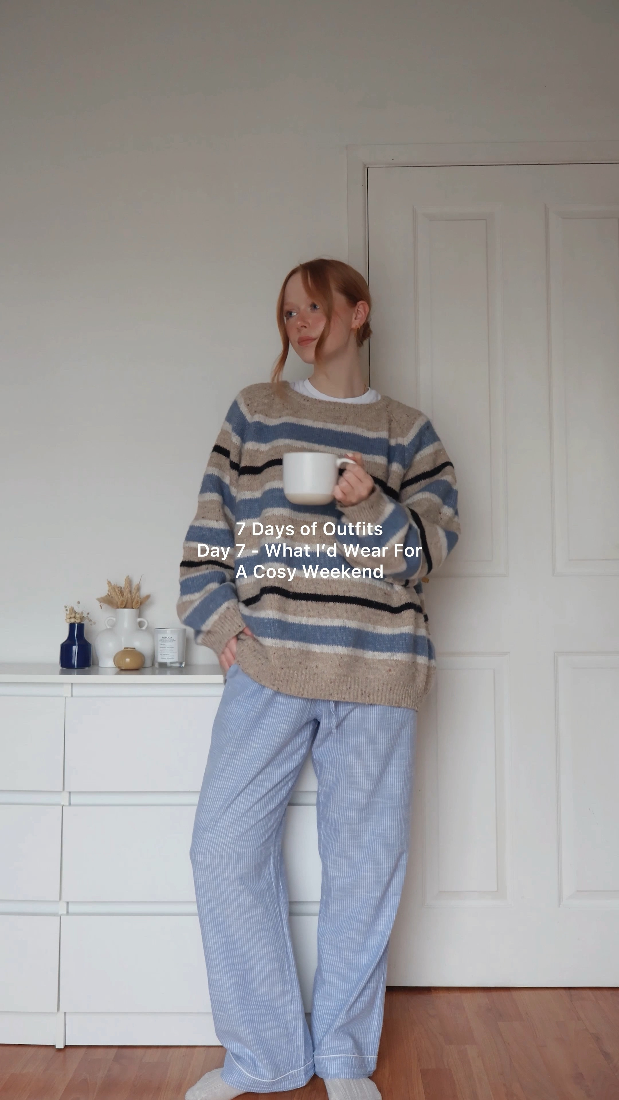 Two-piece striped cotton pyjamas - Woman