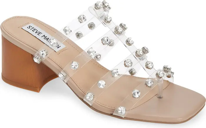 Steve Madden Intricate Clear Slide Sandal | Nordstrom | Nordstrom