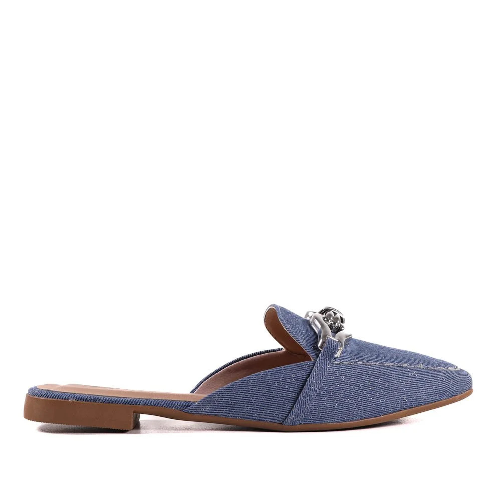 Sapato Feminino Mule Zariff 11126069 Azul | Renner (BR)