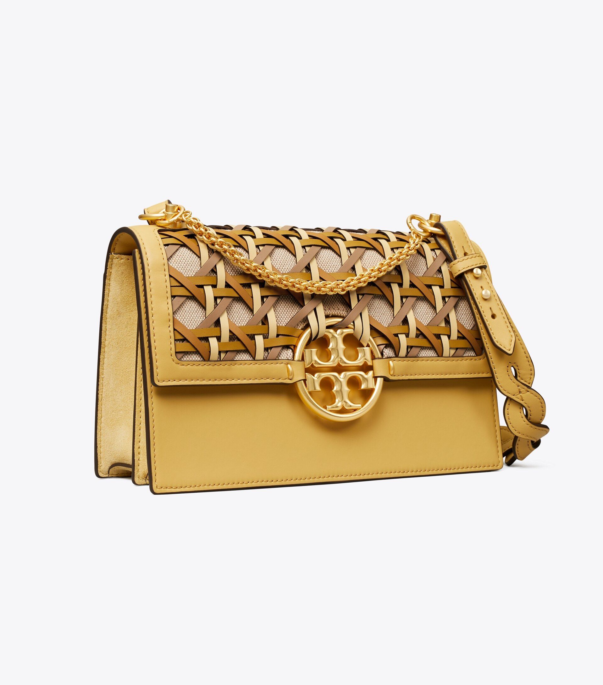 Miller Basket-Weave Shoulder Bag | Tory Burch (US)