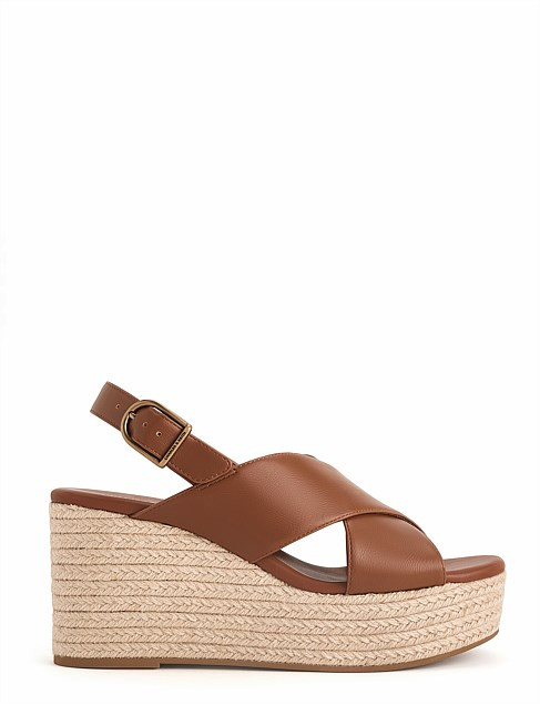 Charles & Keith Women's Platform Open Toe Wedges Sandal | David Jones | David Jones (Australia & New Zealand)