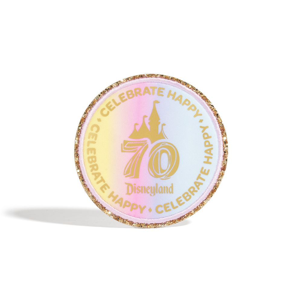Disneyland 70th Anniversary ''Celebrate Happy'' Patch by Stoney Clover Lane | Disney Store