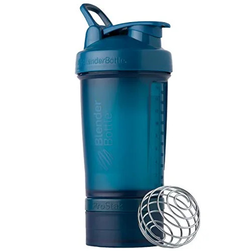 BlenderBottle ProStak 22 Oz Ocean Blue Shaker Cup with Flip-Top Lid - Walmart.com | Walmart (US)